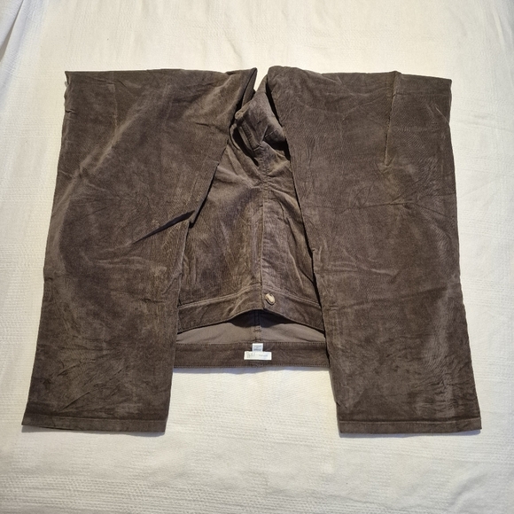 J. Jill women's size 20 stretch corduroy side elastic waist pants 5 pockets EUC - Picture 6 of 8